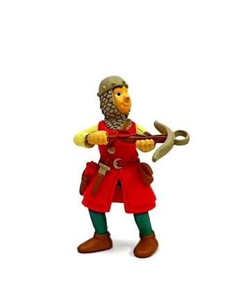 Миниатюра фотографии Фигурка shantou gepai cредневековый воин с арбалетом, 7 см