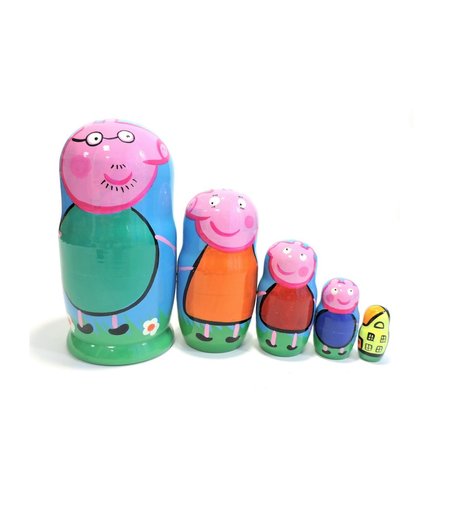 Матрешка Taowa Сказка Свинка Пеппа