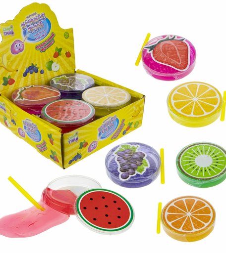 Слайм Слайм тайм Bubble Gum с ароматом фруктов,