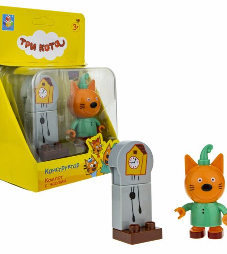 Конструктор Три кота Компот c часами