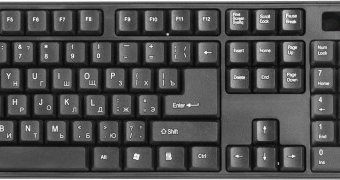 Миниатюра фотографии Defender комплект беспроводной клавиатура и мышь c-915