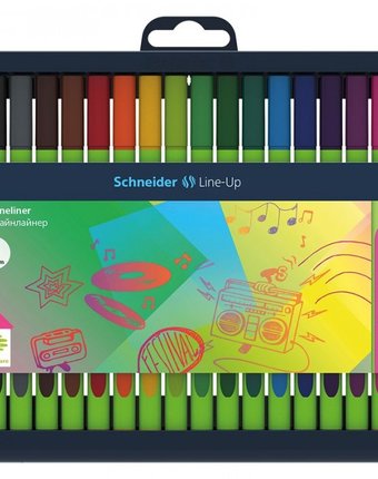 Schneider Набор капиллярных ручек Line-Up 16 цветов