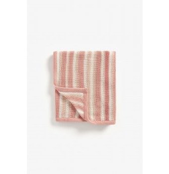 Одеяло вязаное, 90 х 70 см, розовый