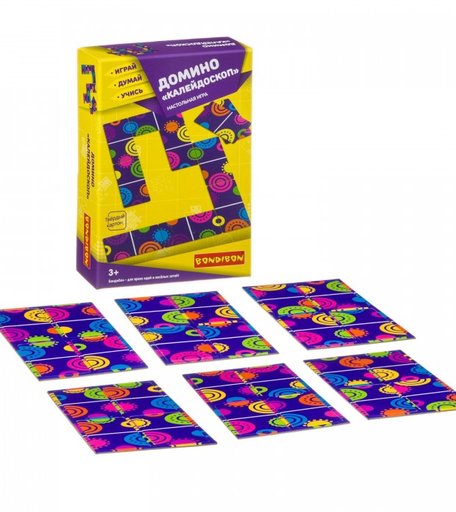 Bondibon Настольная игра Домино Калейдоскоп