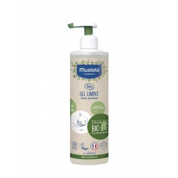 Гель для купания Mustela Bio без отдушки, 400 мл