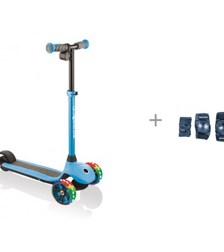 MaxCity Роликовая защита Classic и электросамокат Globber One K E-Motion 4