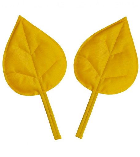 Игрушка мягкая Издательство Учитель Лист березы, желтый без размера цвет: желтый