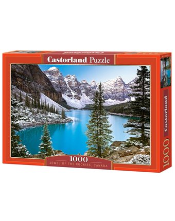 Миниатюра фотографии Пазл castorland озеро. канада 1000 шт.