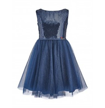 Платье с пайетками Сhoupette, синий