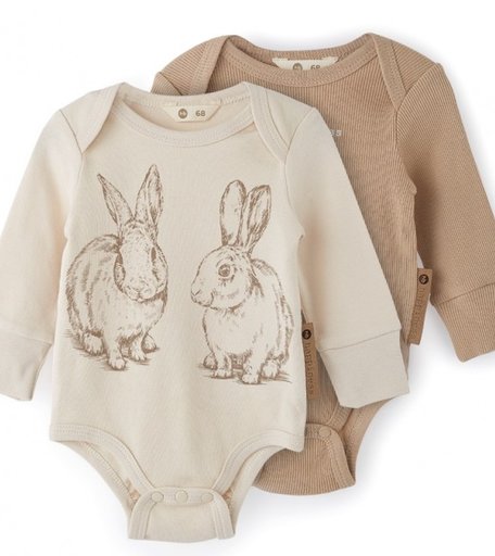 Happy Baby Боди с длинным рукавом 2 шт. 90096