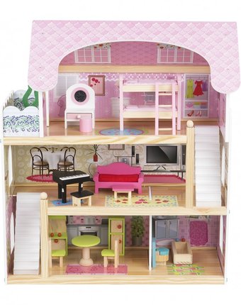 Edufun Кукольный дом с мебелью EF4110