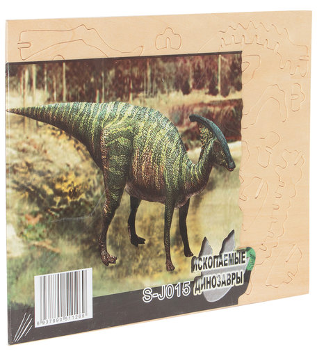 Деревянный конструктор Wooden Toys Паразауролофус