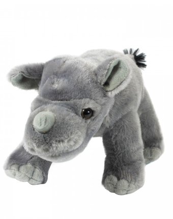 Миниатюра фотографии Мягкая игрушка wild republic детеныш носорога 23 см