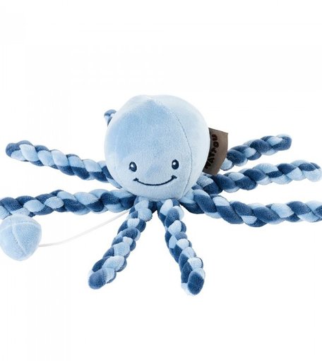 Мягкая игрушка Nattou Lapidou Octopus музыкальная