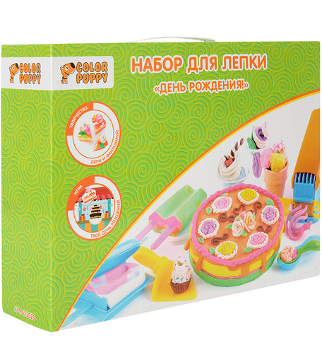 Масса для лепки Color Puppy День рождения!