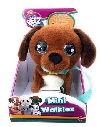 Интерактивная игрушка IMC toys Club Petz Щенок Mini Walkiez Chocolab