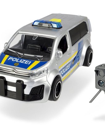 Миниатюра фотографии Полицейский минивэн dickie toys citroen spacetourer 15 см
