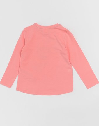 Миниатюра фотографии Розовая футболка с длинным рукавом button blue