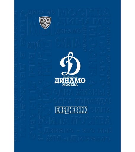 Ежедневник крупная клетка А5 288л Издательство Учитель Динамо Москва