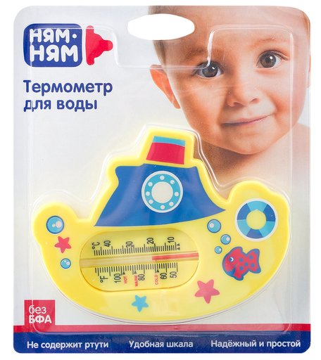 Градусник для воды Ням-Ням Кораблик