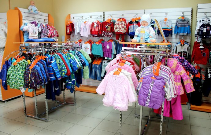 Фото магазина для детей V-Baby Фотография детского магазина V-Baby