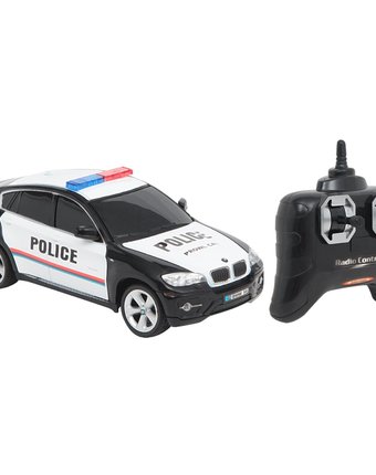 Машина на радиоуправлении Maxi Car Vip Line BMW X6 Police, 1:24
