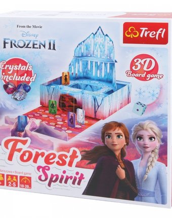 Миниатюра фотографии Trefl настольная игра 3d лесной дух холодное сердце (кристалл в комплекте)