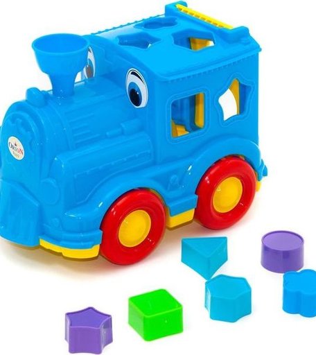 Сортер Orion Toys Паровозик Кукушка, 26 см