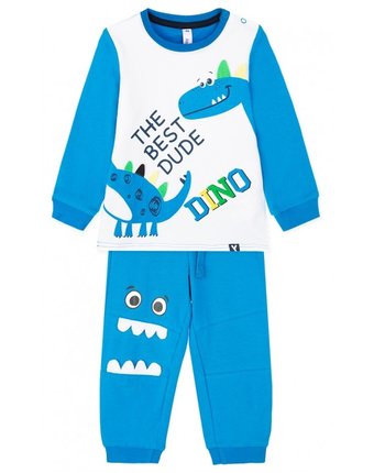 Playtoday Комплект: фуфайка и брюки Dino space baby boys