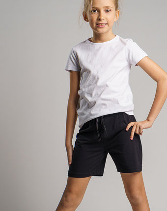 Комплект спортивный для девочки: футболка, шорты, мешок