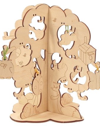 Миниатюра фотографии Woody набор для творчества дерево желаний