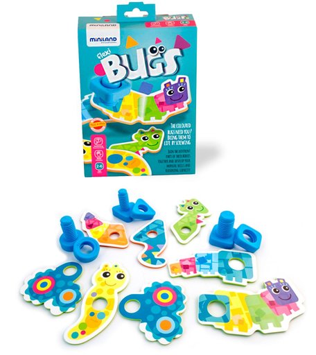 Конструктор Miniland Насекомые