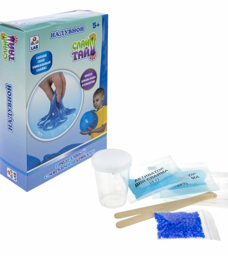 Набор для слайма 1Toy Слайм тайм. Сделай надувной слайм.