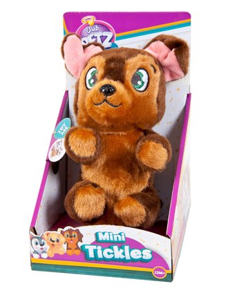 Миниатюра фотографии Мягкая игрушка imc toys щенок коричневый цвет: коричневый