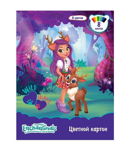 Картон Priority ENCHANTIMALS АРТ.EN К8-002