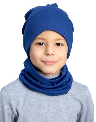 Комплект шапка/шарф-снуд Веселый малыш