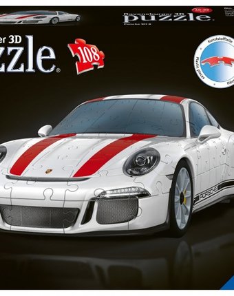 Ravensburger 3D Пазл Porsche 911R 108 элемента