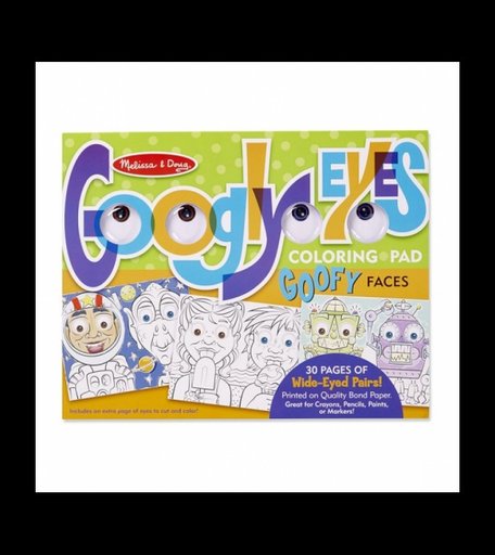 Раскраска Melissa & Doug Творчество Смешные лица