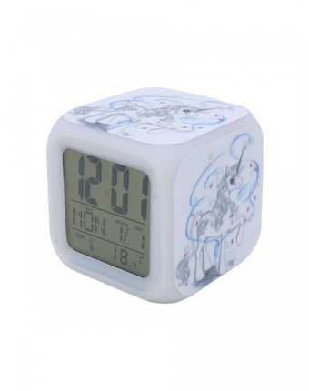 Часы Mihi Mihi Будильник Единорог с подсветкой №1
