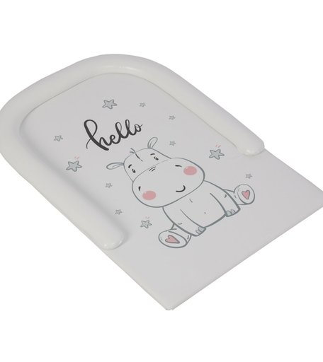 Пеленальная доска Polini Бегемотик с бортиками