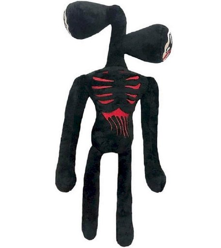 Мягкая игрушка Super01 SCP Сиреноголовый 30 см цвет: черный