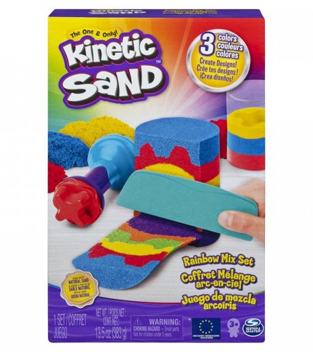 Kinetic Sand Кинетический песок Набор Радуга