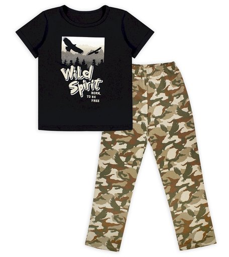 Пижама брюки/футболка Веселый малыш