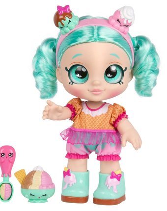 Игровой набор Kindi Kids Кукла Пеппа Минт, с аксессуарами 25 см