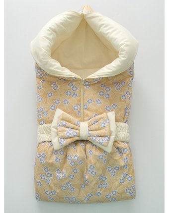 Миниатюра фотографии Clapsy одеяло-трансформер cotton сиреневые цветы