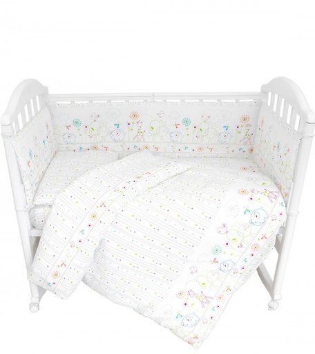Комплект в кроватку Baby Nice (ОТК) Саванна 9 предметов