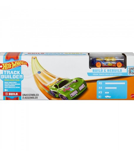 Hot Wheels Конструктор Трасс c машинкой в наборе