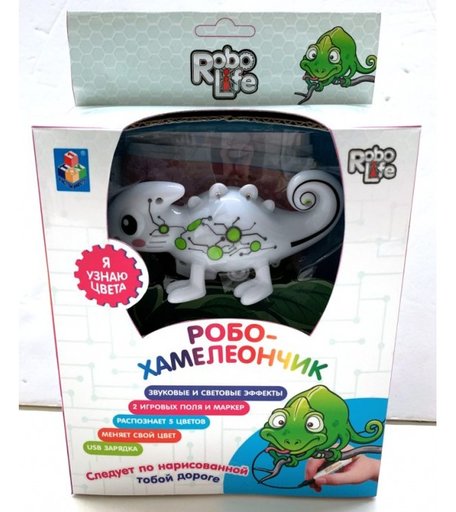 1 Toy Робо-хамелеончик меняющий цвет