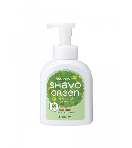 Shavo Green Жидкое пенящееся мыло для рук foam Soap 0.5 л