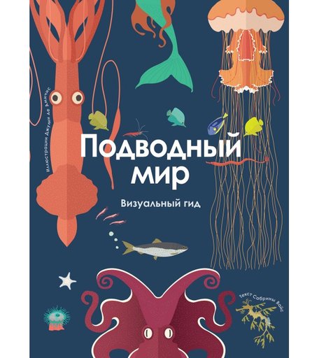 Росмэн Книга Подводный мир Визуальный гид